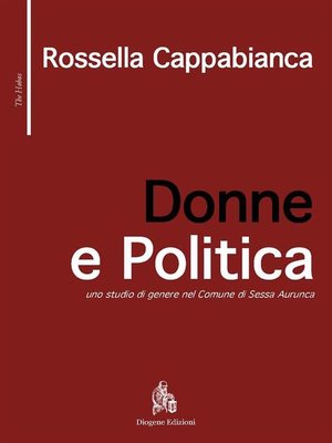 cover image of Donne e Politica